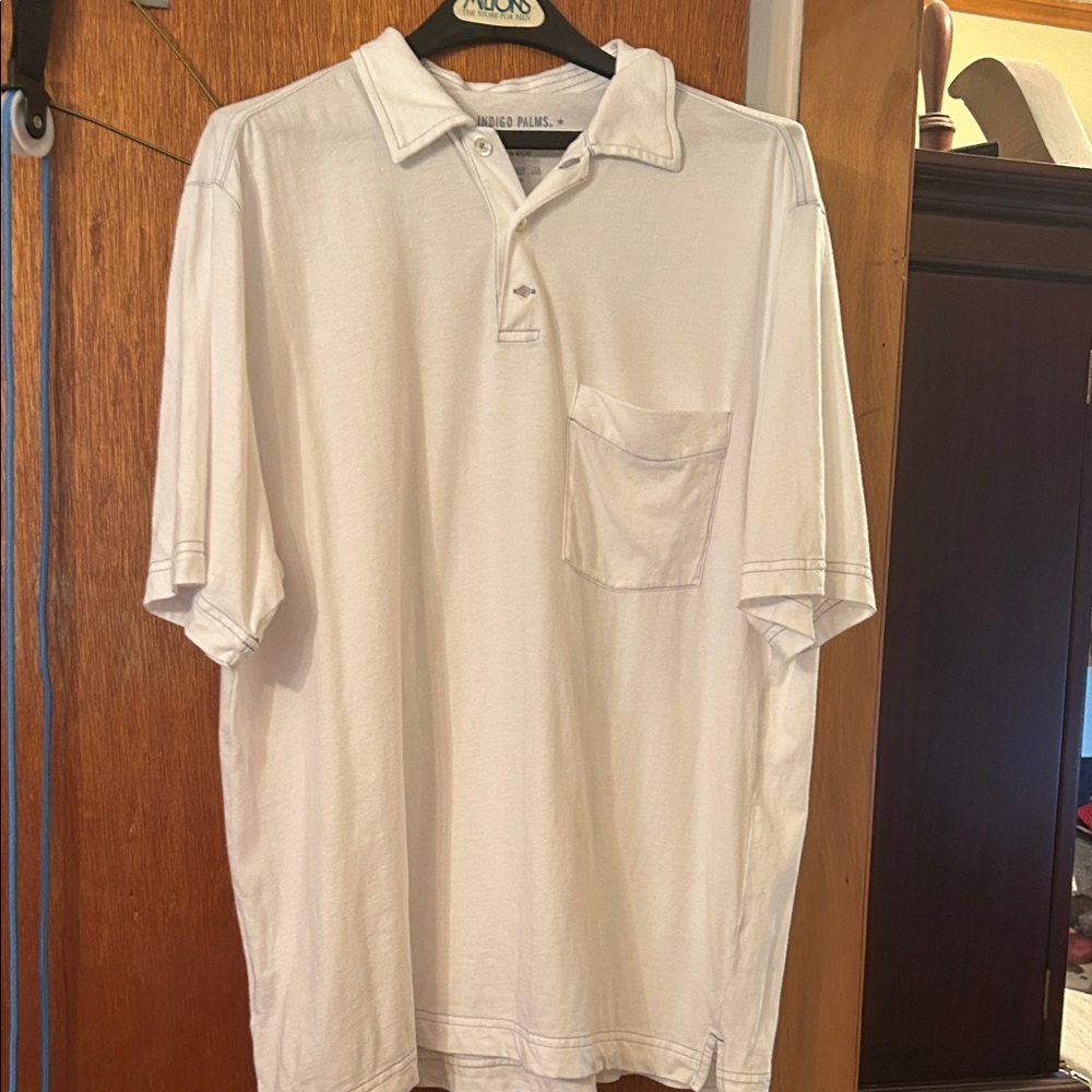 Giorgio Armani Classic White Polo Shirt